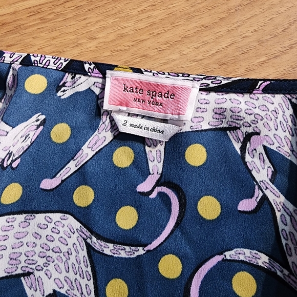 Kate Spade Panthera Blouse - Picture 8 of 9